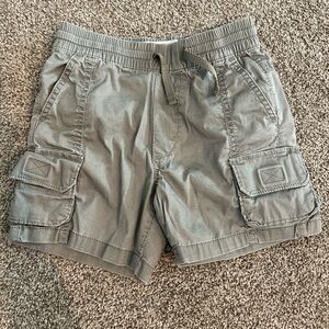 Abercrombie kids boys Gray Cargo Shorts